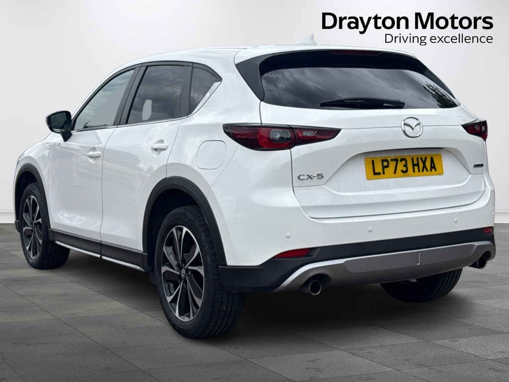 Mazda CX-5 2.0 E-skyactiv G Mhev Newground Suv Aut LP73HXA White #6