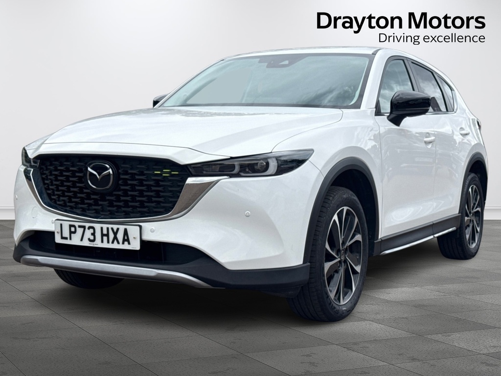 Mazda CX-5 2.0 E-skyactiv G Mhev Newground Suv Aut LP73HXA White #4