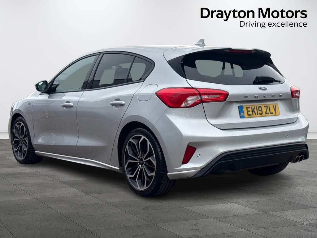 Ford Focus 1.0T Ecoboost St-line X Hatchback Manua EK19ZLV Silver #6