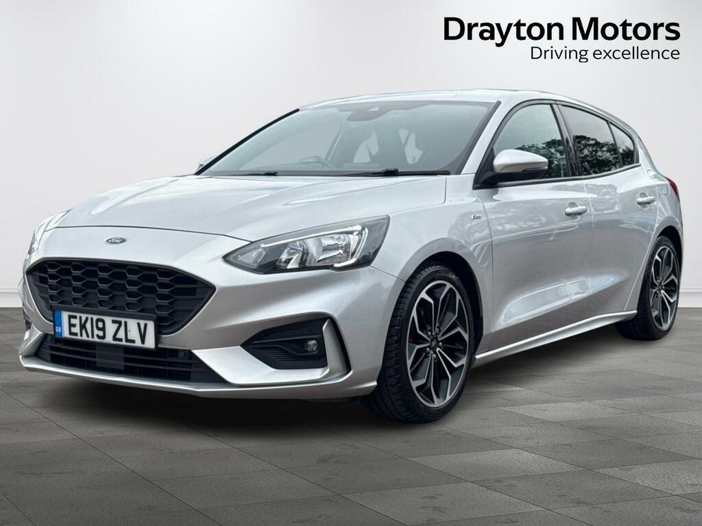 Ford Focus 1.0T Ecoboost St-line X Hatchback Manua EK19ZLV Silver #4