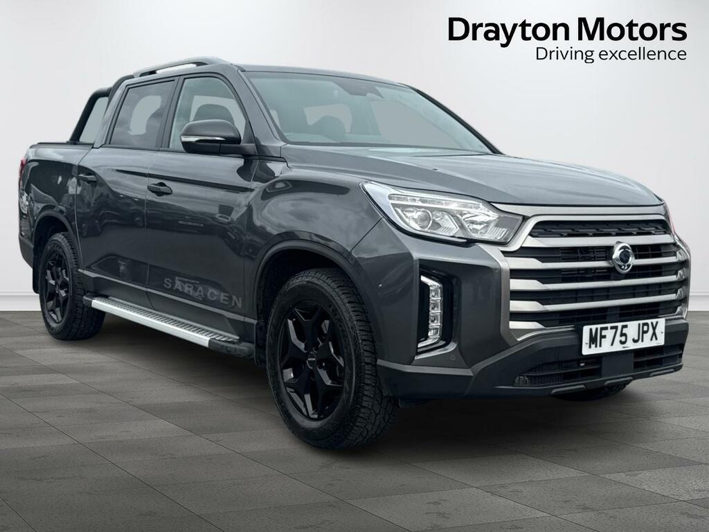 SsangYong Musso 2.2D Saracen Pickup Double Cab 4Wd Grey