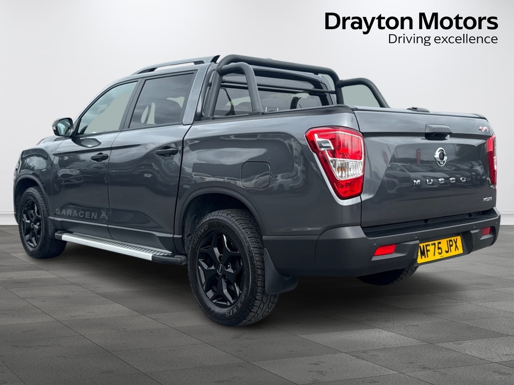 SsangYong Musso 2.2D Saracen Pickup Double Cab 4Wd Grey #6
