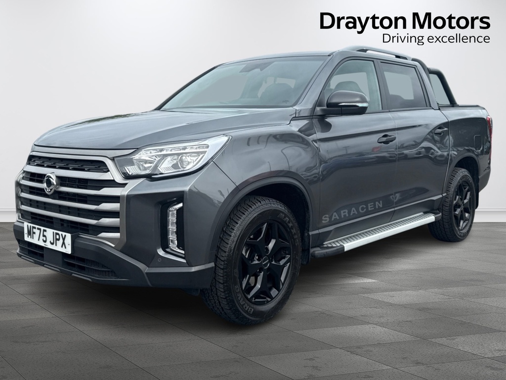 SsangYong Musso 2.2D Saracen Pickup Double Cab 4Wd Grey #4