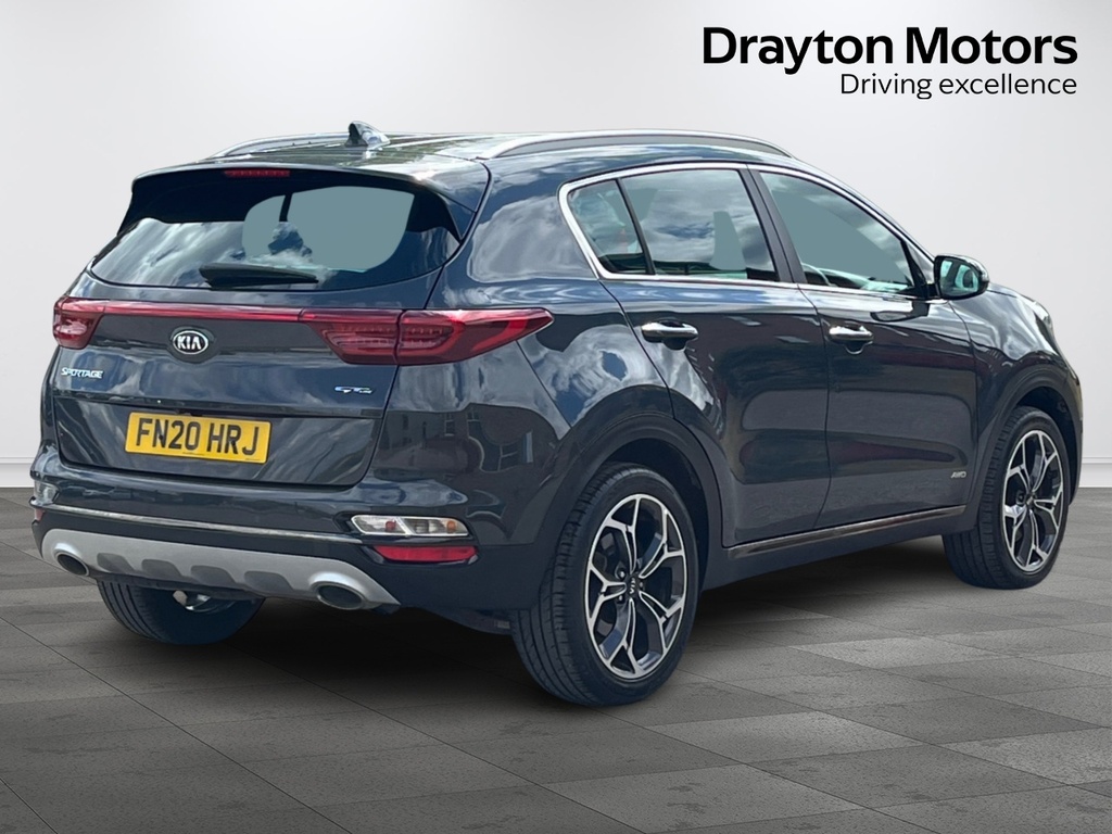 Kia Sportage 2.0 Crdi Ecodynamics Gt-line Suv Hybri FN20HRJ Grey #6