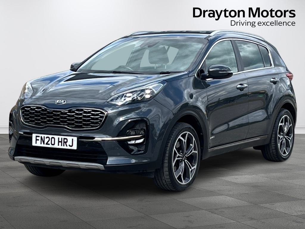 Kia Sportage 2.0 Crdi Ecodynamics Gt-line Suv Hybri FN20HRJ Grey #4