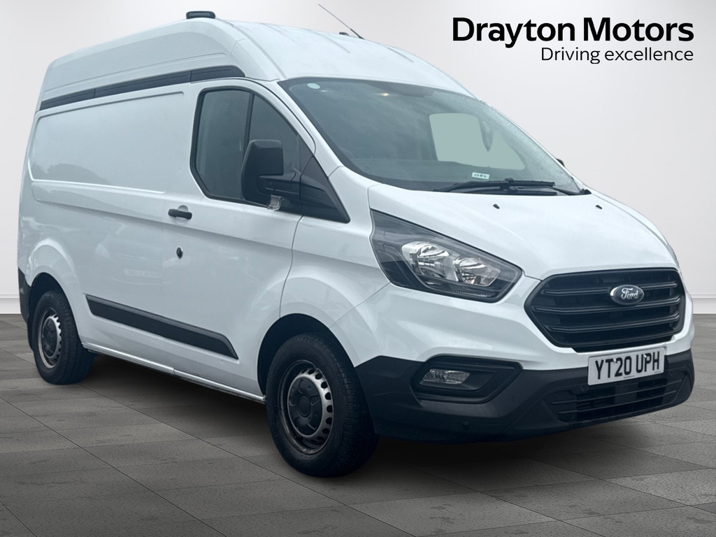 Ford Transit Custom 2.0 300 Ecoblue Leader Panel Van White