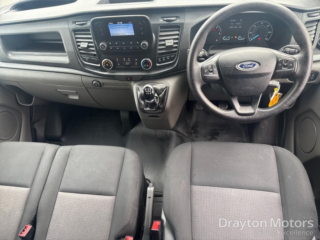 Ford Transit Custom 2.0 300 Ecoblue Leader Panel Van YT20UPH White #2