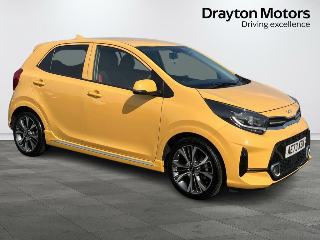 Kia Picanto 1.0 Dpi Gt-line Hatchback Amt Euro 6 S Yellow
