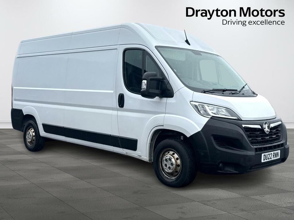 Vauxhall Movano 2.2 Cdti 3500 Biturbo Dynamic Panel Van White