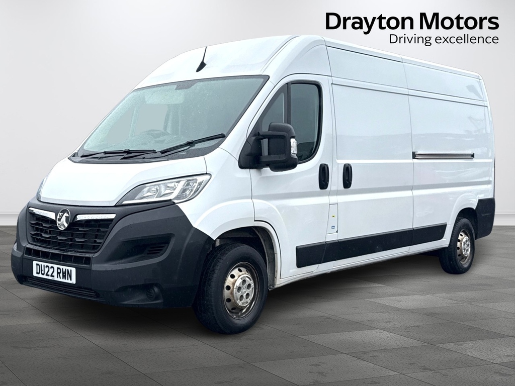 Vauxhall Movano 2.2 Cdti 3500 Biturbo Dynamic Panel Van White #4