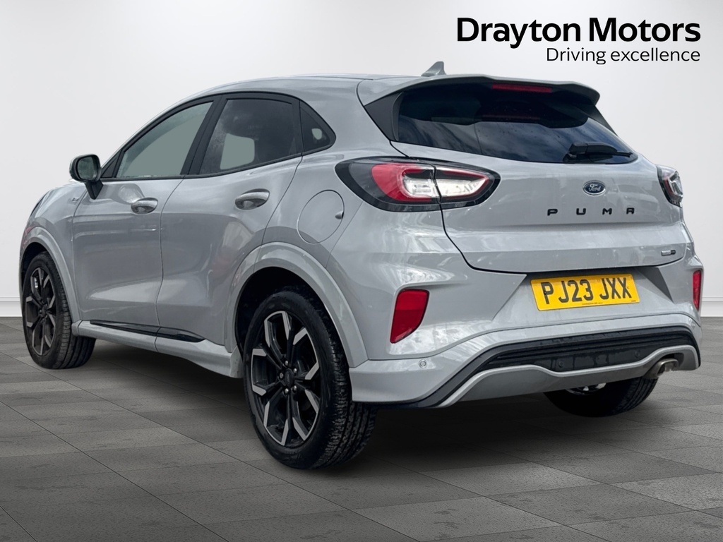 Ford Puma 1.0T Ecoboost Mhev St-line X Suv Hybrid PJ23JXX Grey #3