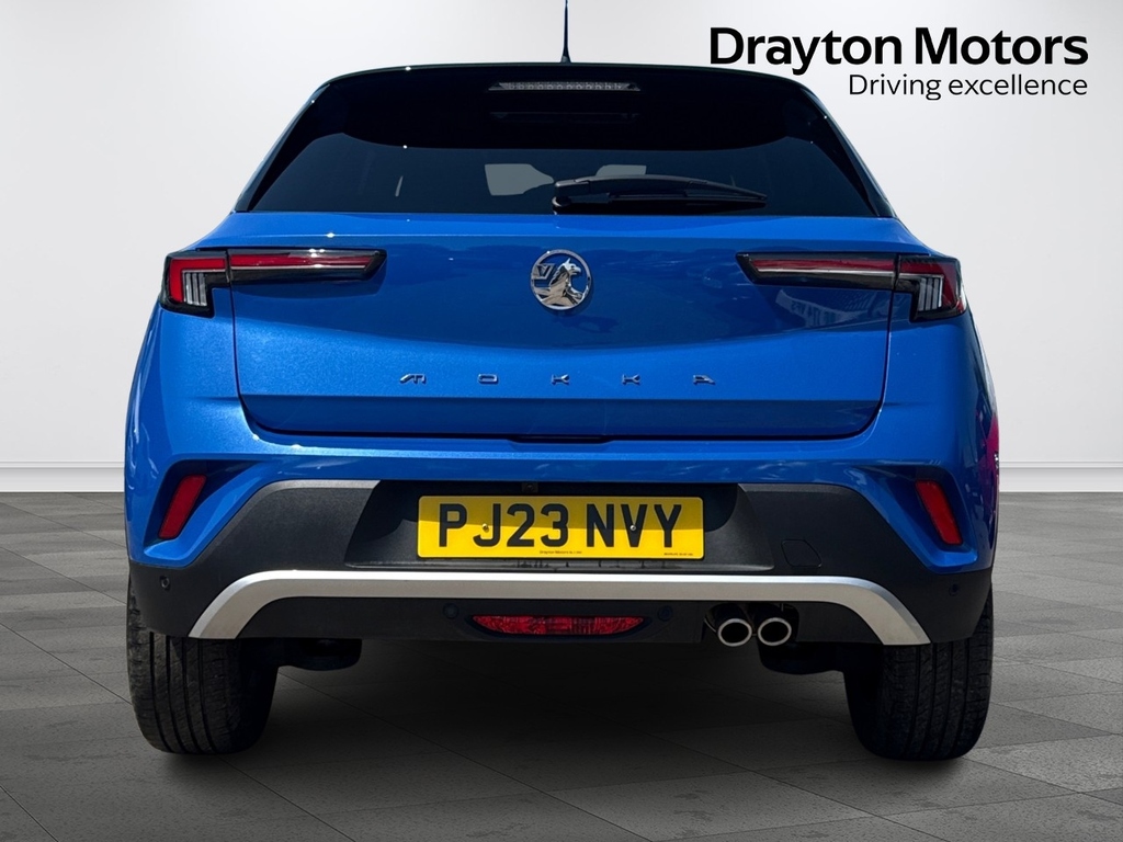 Vauxhall Mokka 1.2 Turbo Ultimate Suv Euro 6 S PJ23NVY Blue #4
