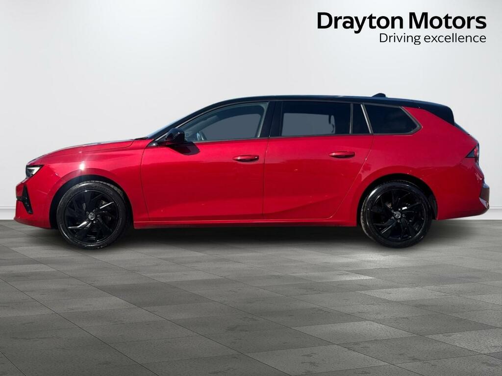 Vauxhall Astra 1.2 Turbo Gs Sports Tourer Euro NX24JTZ Red #5