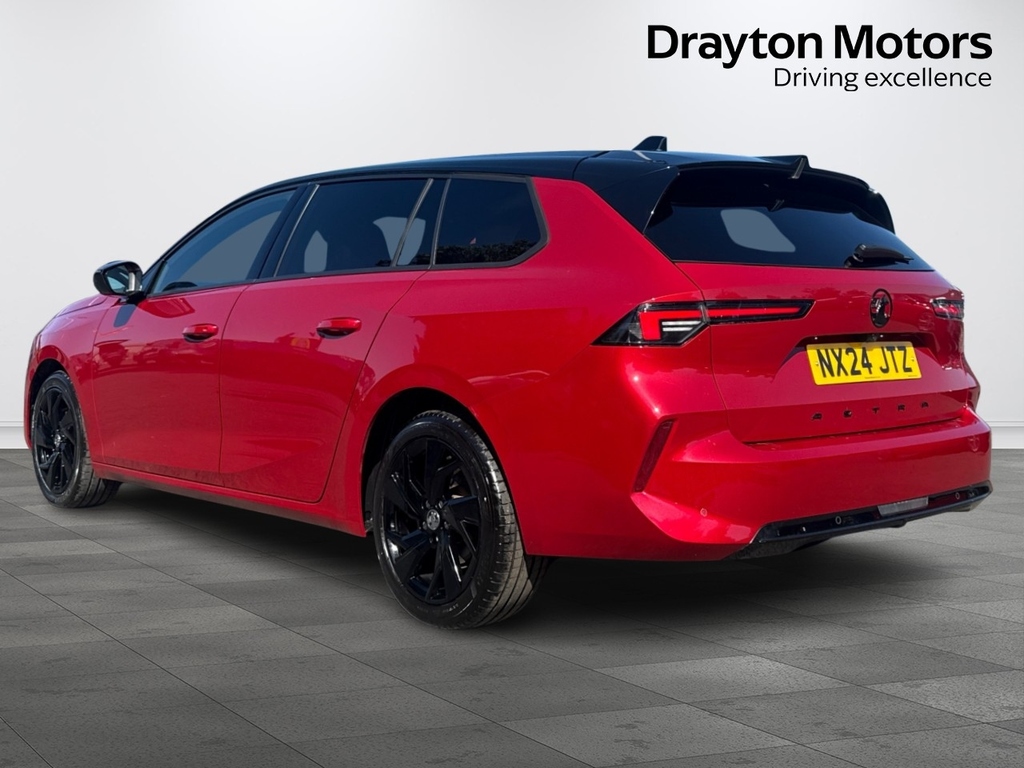 Vauxhall Astra 1.2 Turbo Gs Sports Tourer Euro NX24JTZ Red #6