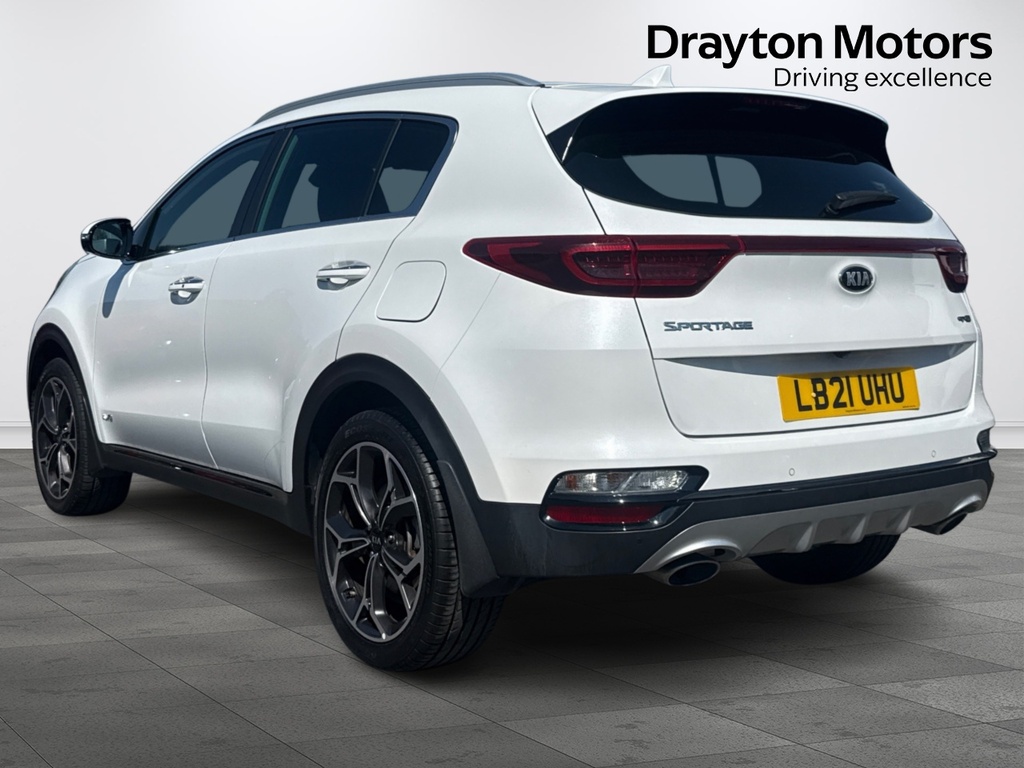 Kia Sportage 1.6 T-gdi Gt-line Suv Dct Awd Euro 6 S LB21UHU White #6