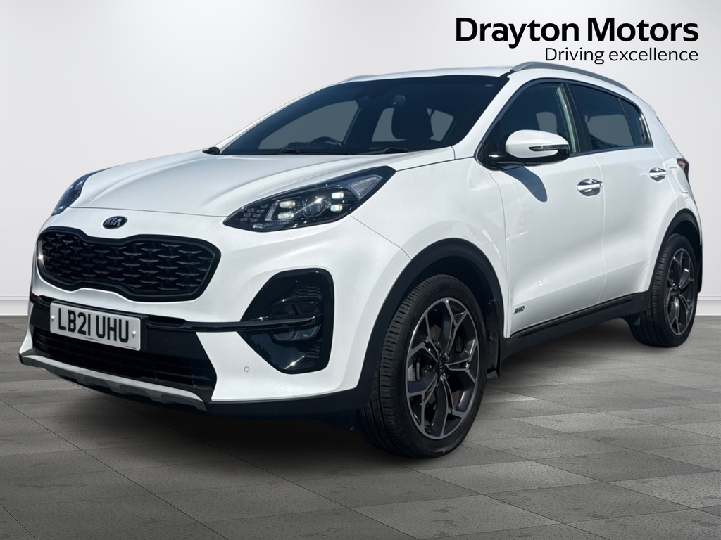 Kia Sportage 1.6 T-gdi Gt-line Suv Dct Awd Euro 6 S LB21UHU White #4
