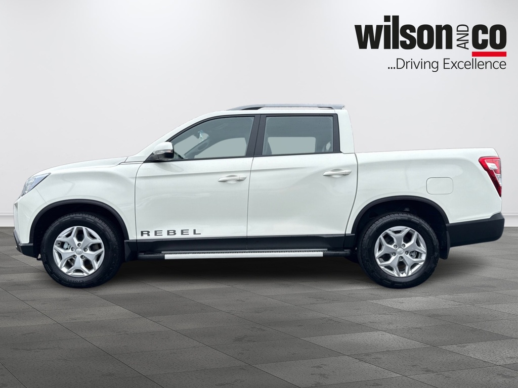 SsangYong Musso 2.2D Rebel Pickup Double Cab 4Wd White #5