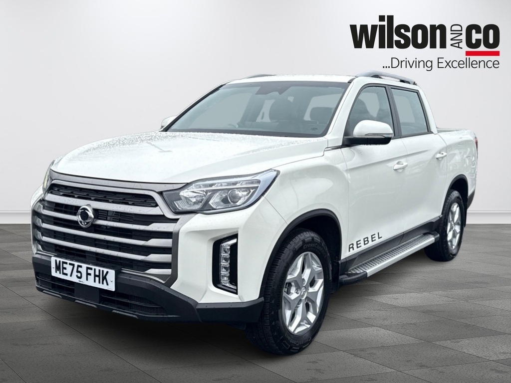 SsangYong Musso 2.2D Rebel Pickup Double Cab 4Wd White #4