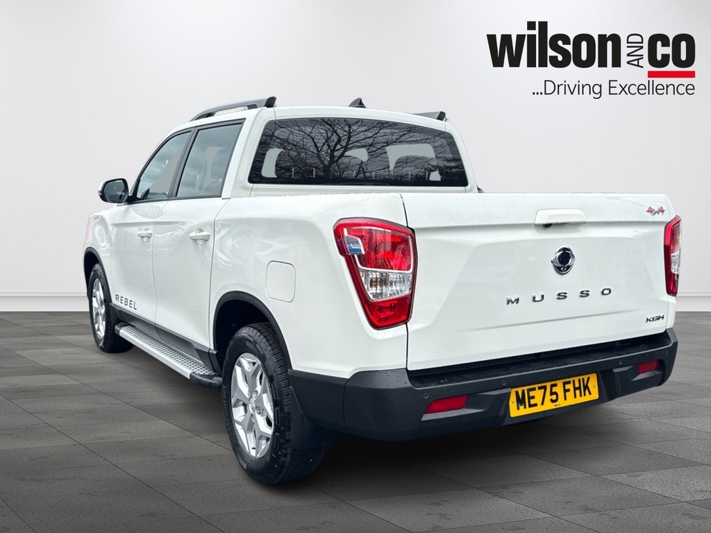 SsangYong Musso 2.2D Rebel Pickup Double Cab 4Wd White #6