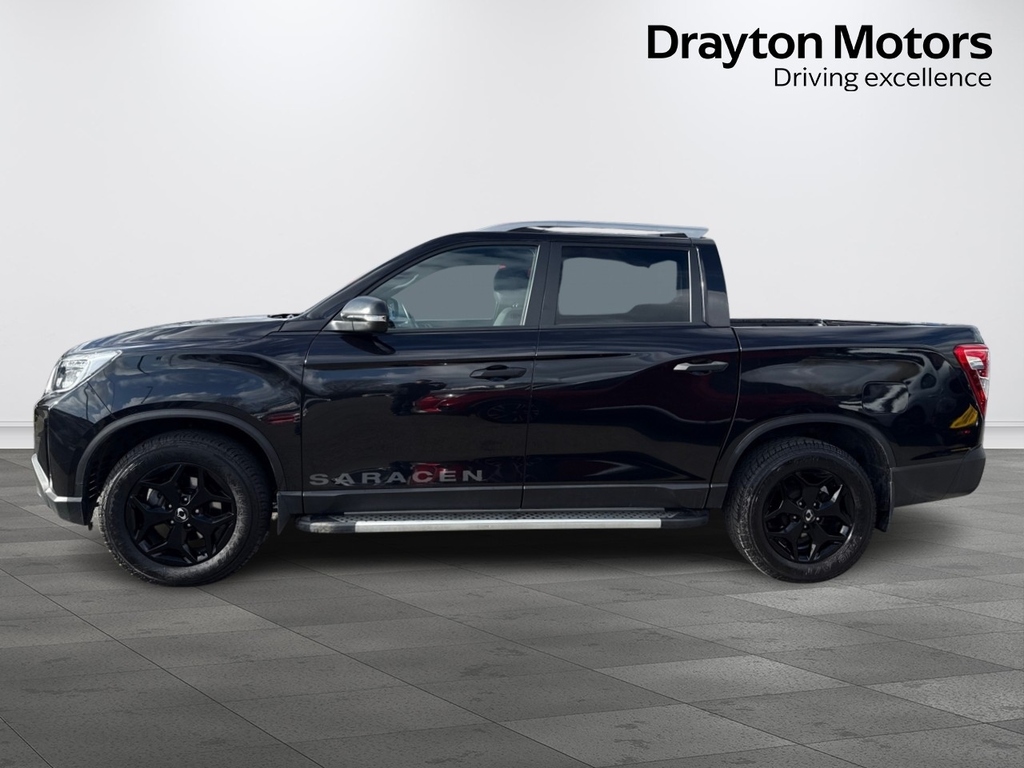 SsangYong Musso 2.2D Saracen Pickup Double Cab 4Wd Black #5