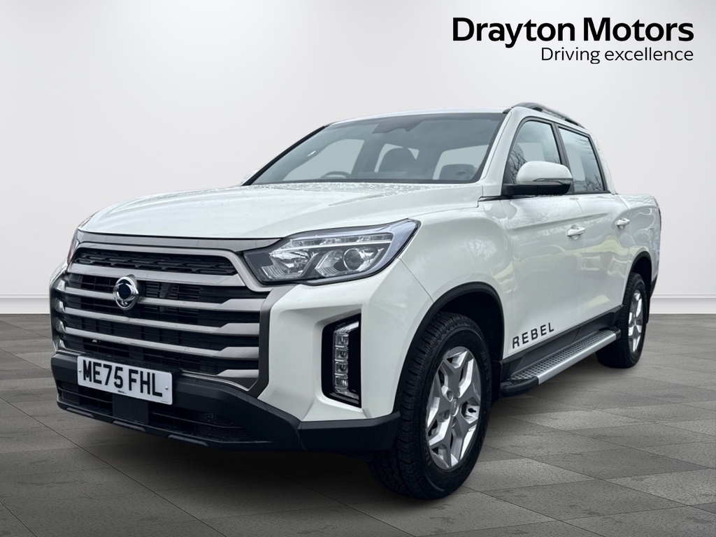 SsangYong Musso 2.2D Rebel Pickup Double Cab 4Wd E White #4