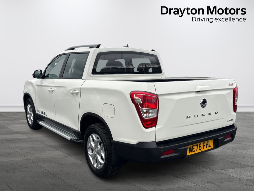 SsangYong Musso 2.2D Rebel Pickup Double Cab 4Wd E White #6