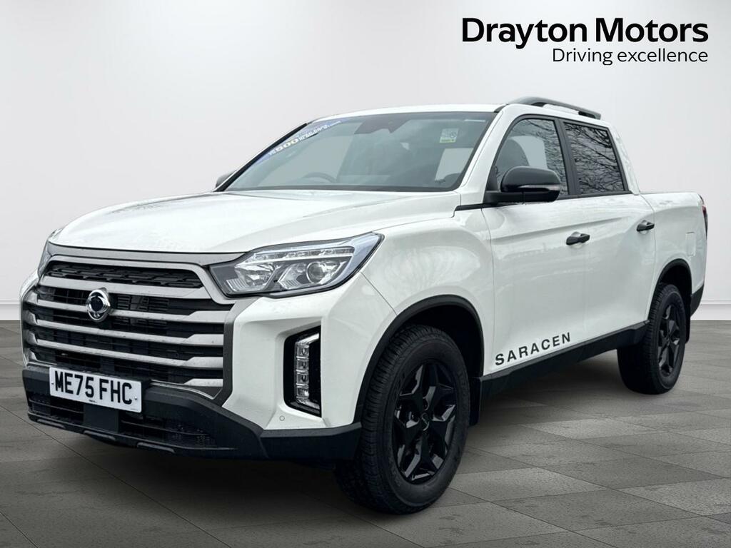 SsangYong Musso 2.2D Saracen Pickup Double Cab 4Wd White #4