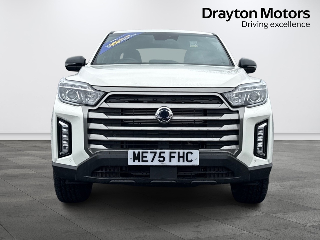 SsangYong Musso 2.2D Saracen Pickup Double Cab 4Wd White #3