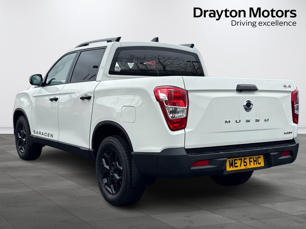 SsangYong Musso 2.2D Saracen Pickup Double Cab 4Wd White #5