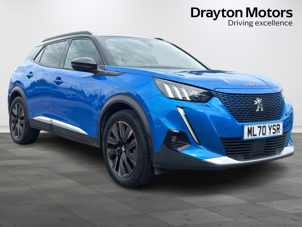 Peugeot e-2008 50Kwh Gt Suv 136 Ps Blue