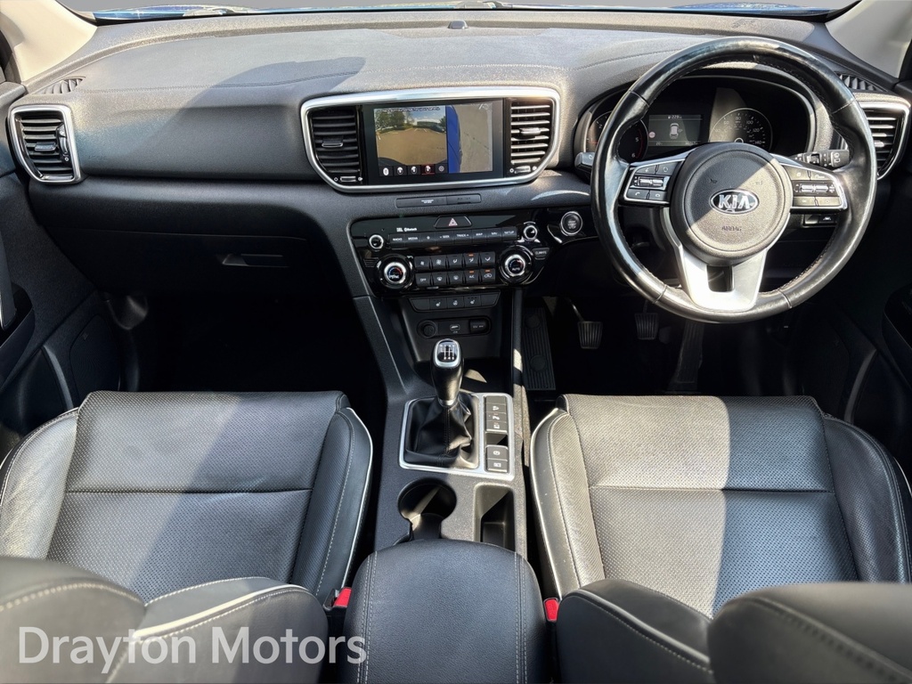 Kia Sportage 1.6 Crdi Ecodynamics 4 Suv Hybrid Manu Blue #2