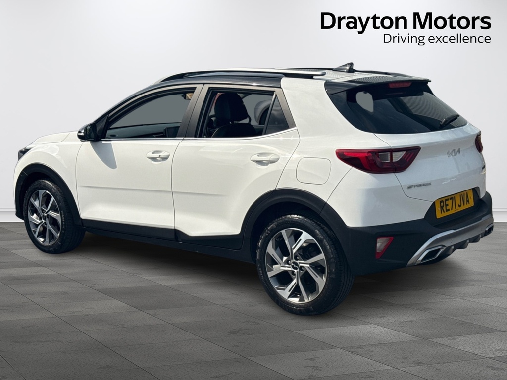 Kia Stonic 1.0 T-gdi Mhev Gt-line S Suv Hybrid Dct White #6