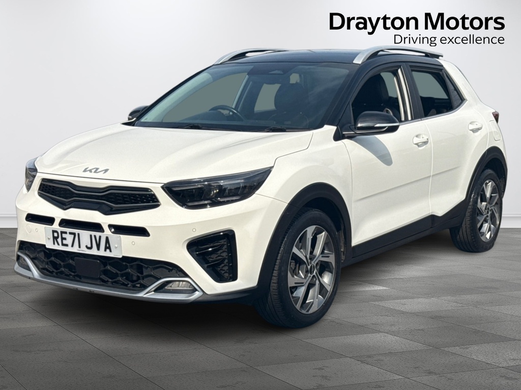 Kia Stonic 1.0 T-gdi Mhev Gt-line S Suv Hybrid Dct White #4