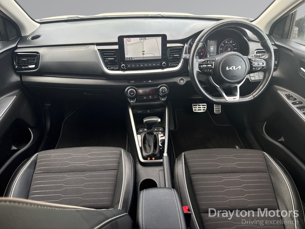 Kia Stonic 1.0 T-gdi Mhev Gt-line S Suv Hybrid Dct White #2