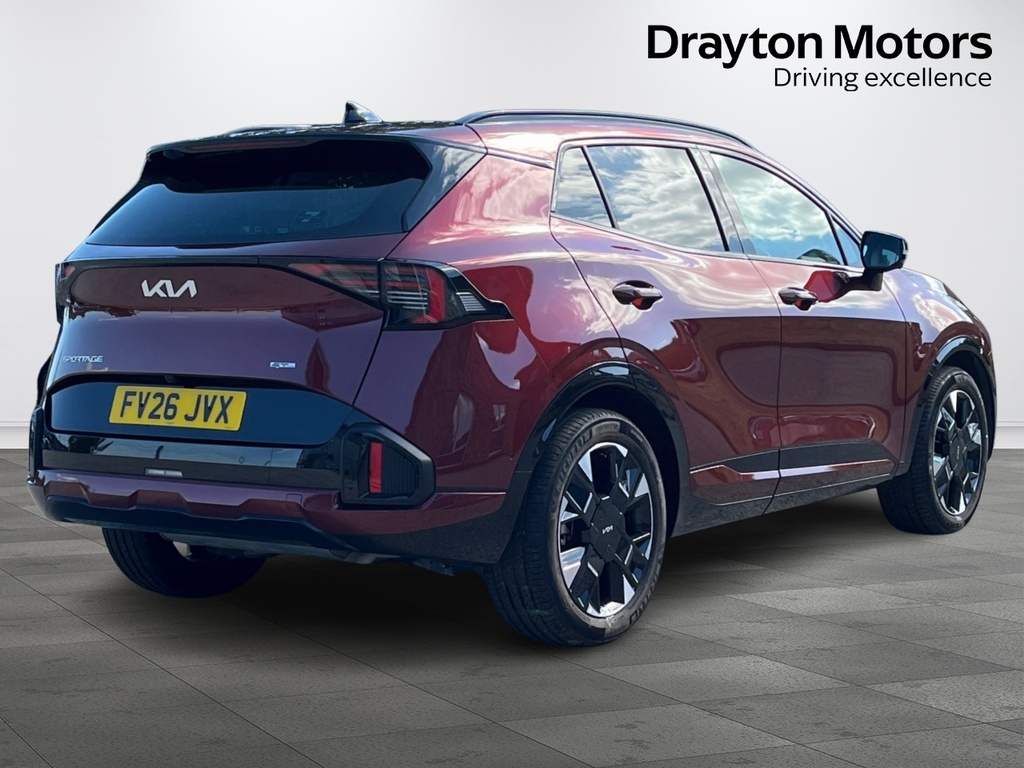 Kia Sportage 1.6 H T-gdi Gt-line S Suv Hybrid A FV26JVX Red #6