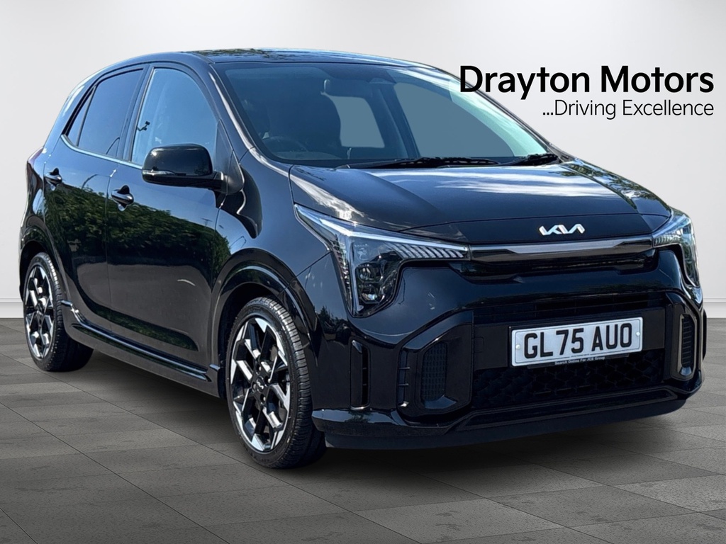 Kia Picanto 1.0 Gt-line Hatchback Amt Euro 6 Ss Black