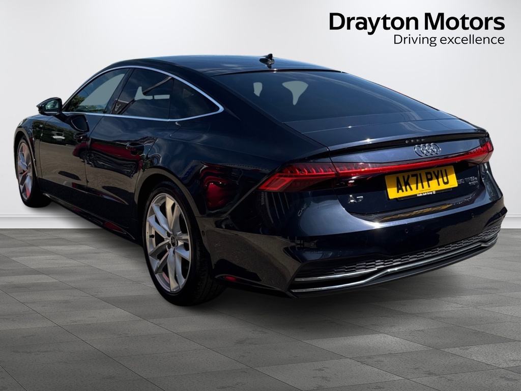 Audi A7 2.0 Tfsie 50 S Line Sportback Plug-in H Blue #6