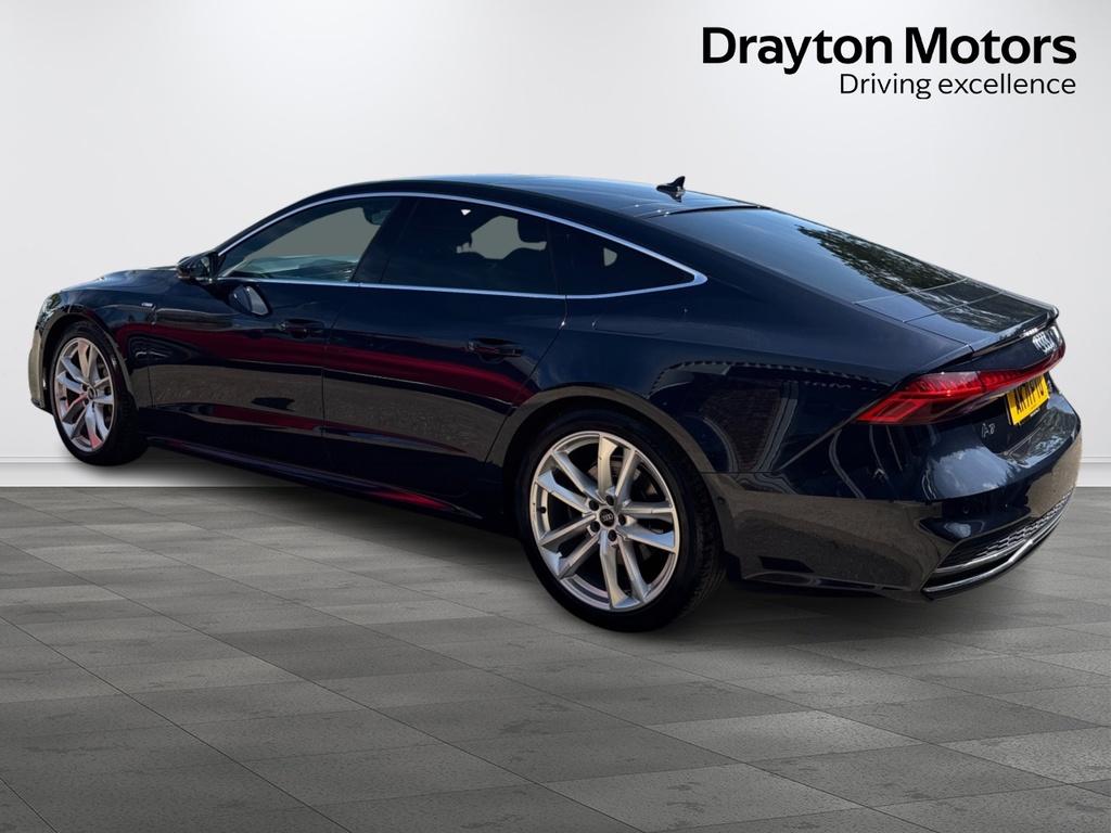 Audi A7 2.0 Tfsie 50 S Line Sportback Plug-in H Blue #5