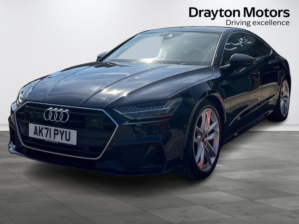 Audi A7 2.0 Tfsie 50 S Line Sportback Plug-in H Blue #4