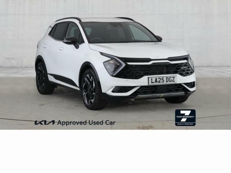 Kia Sportage 1.6 T-gdi Mhev Gt-line Suv Hybrid Dct E White