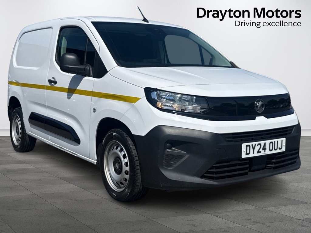 Vauxhall Combo 1.5 Turbo D 2300 Prime Panel Van White