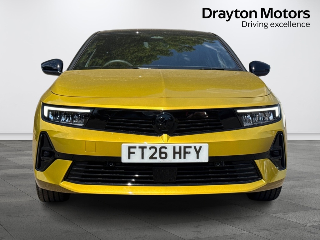 Vauxhall Astra 1.2 Turbo Gs Hatchback Euro 6 S FT26HFY Yellow #3