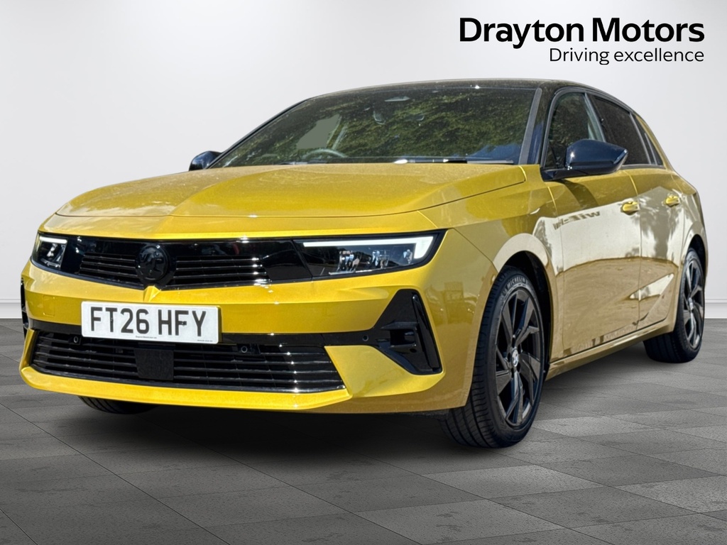 Vauxhall Astra 1.2 Turbo Gs Hatchback Euro 6 S FT26HFY Yellow #4