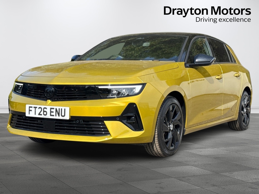 Vauxhall Astra 1.2 Turbo Gs Hatchback Euro 6 S FT26ENU Yellow #4