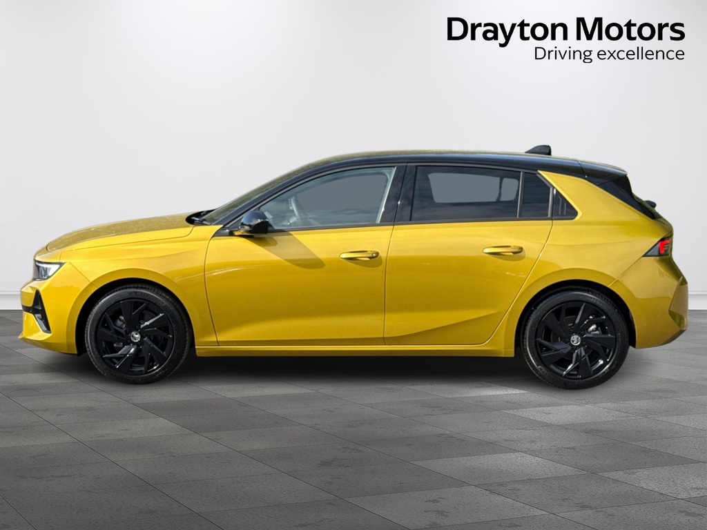 Vauxhall Astra 1.2 Turbo Gs Hatchback Euro 6 S FT26ENU Yellow #5