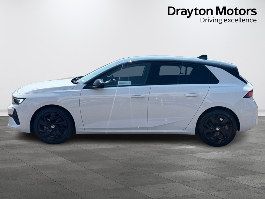 Vauxhall Astra 1.2 Turbo Gs Hatchback Euro 6 S FT26GZY White #5