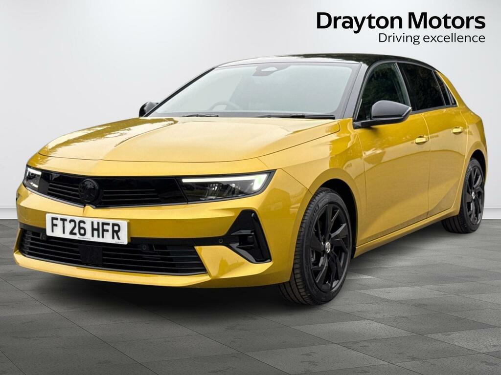 Vauxhall Astra 1.2 Turbo Gs Hatchback Euro 6 S FT26HFR Yellow #4