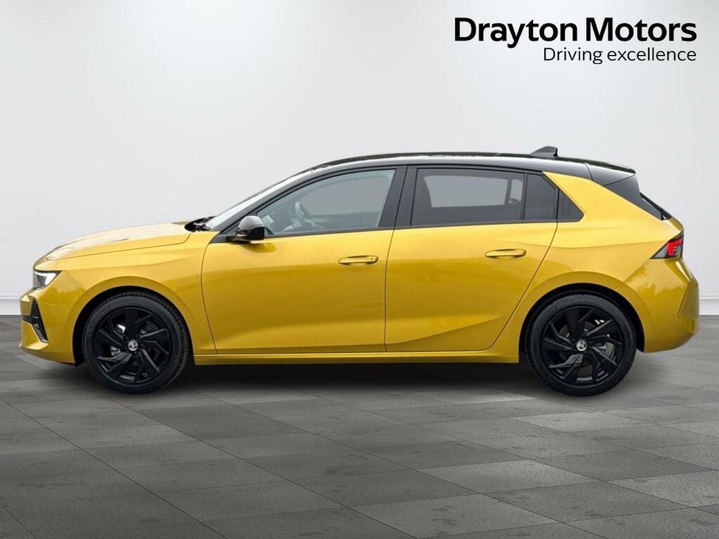 Vauxhall Astra 1.2 Turbo Gs Hatchback Euro 6 S FT26HFR Yellow #5