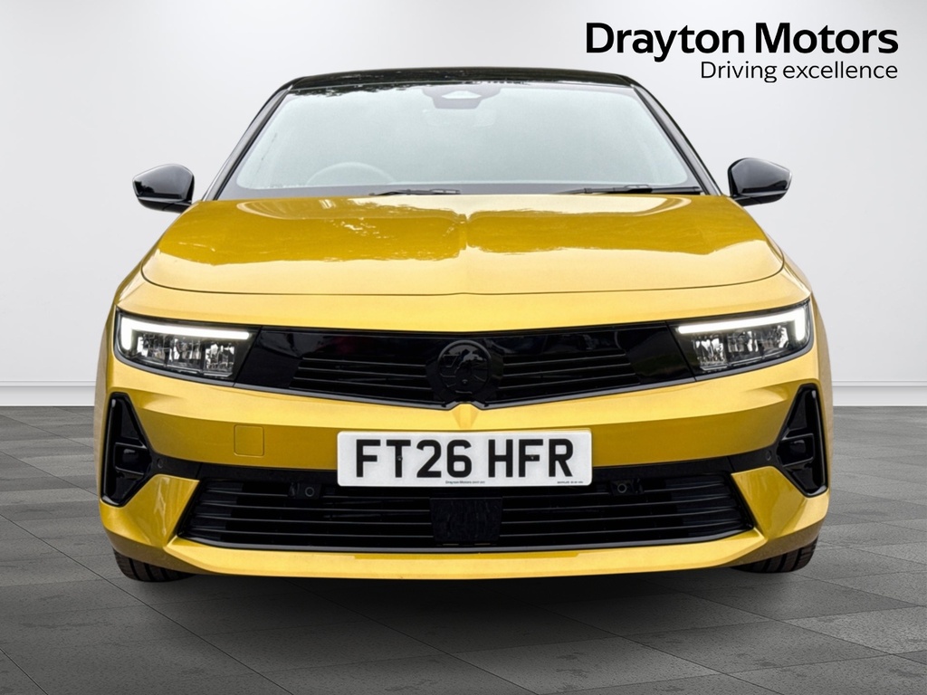 Vauxhall Astra 1.2 Turbo Gs Hatchback Euro 6 S FT26HFR Yellow #3