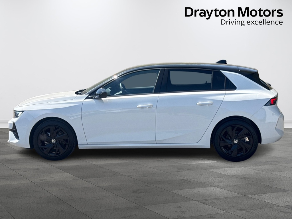Vauxhall Astra 1.2 Turbo Gs Hatchback Euro 6 S FT26GZZ White #5